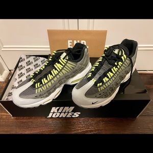 Nike Air Max 95 Kim Jones Total Volt, size 5.5, Brand New w/Box, Authentic